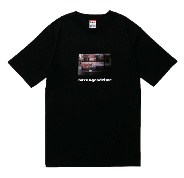 WHEATPASTE PHOTO S/S TEE BLACK