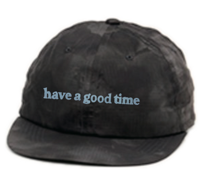 SIDE LOGO REFLECTIVE PRINT TIE DYE CAP BLACK