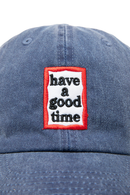 FRAME PIGMENT DYED CAP STONE BLUE
