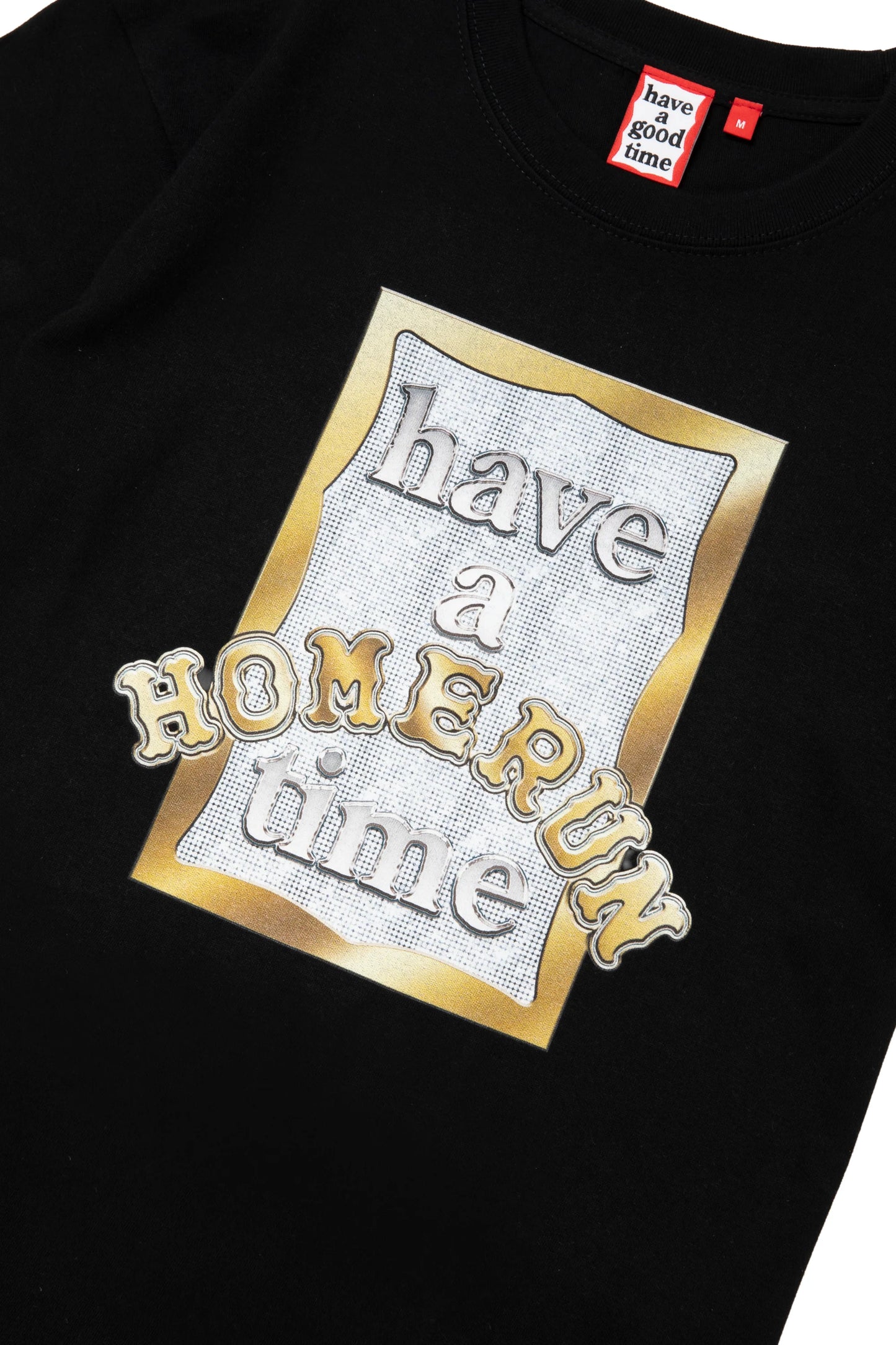 HOMERUN x have a good time JEWELRY FRAME S/S TEE  BLACK