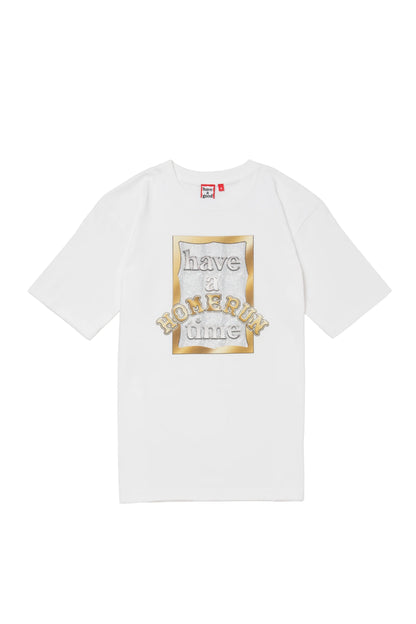 HOMERUN x have a good time JEWELRY FRAME S/S TEE  WHITE