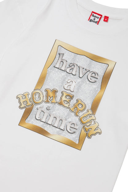 HOMERUN x have a good time JEWELRY FRAME S/S TEE  WHITE