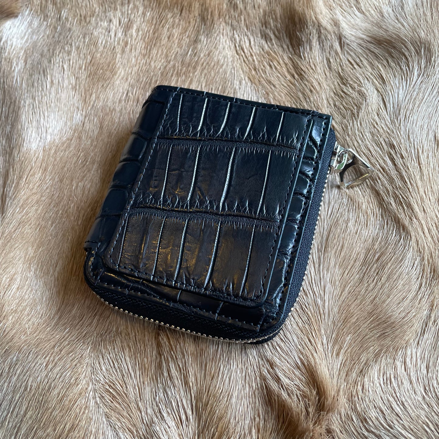 CRISTY VERY COMPACT WLT .5 / CROCO Black