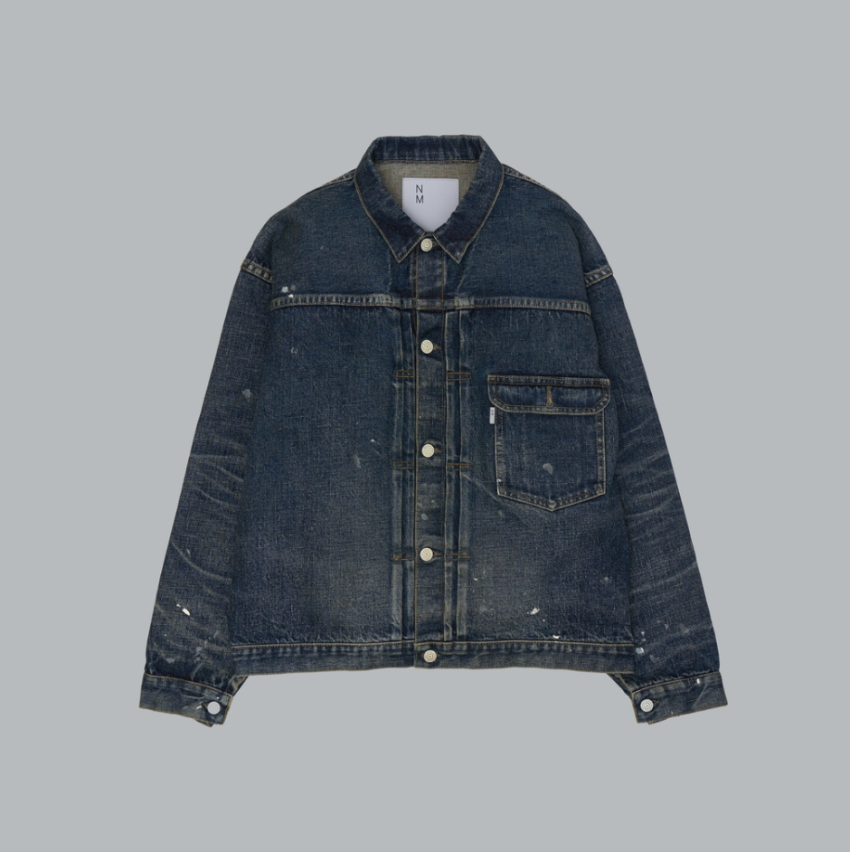 2066SSJK-YY-0001 #001 T-BACK DENIM JACKET