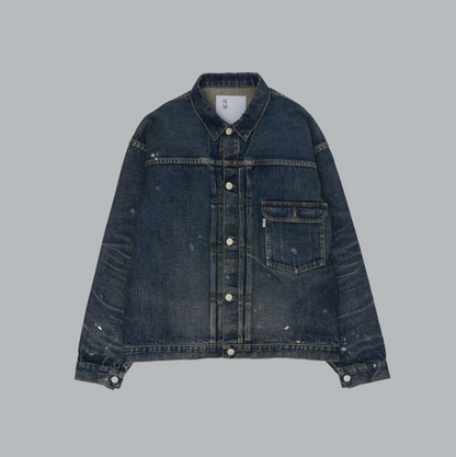 2066SSJK-YY-0001 #001 T-BACK DENIM JACKET