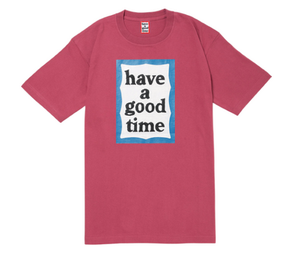 BLUE FRAME S/S TEE ROSE