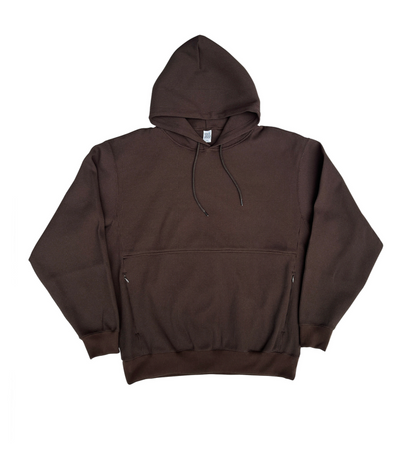 Poly Waﬄe Parka BROWN