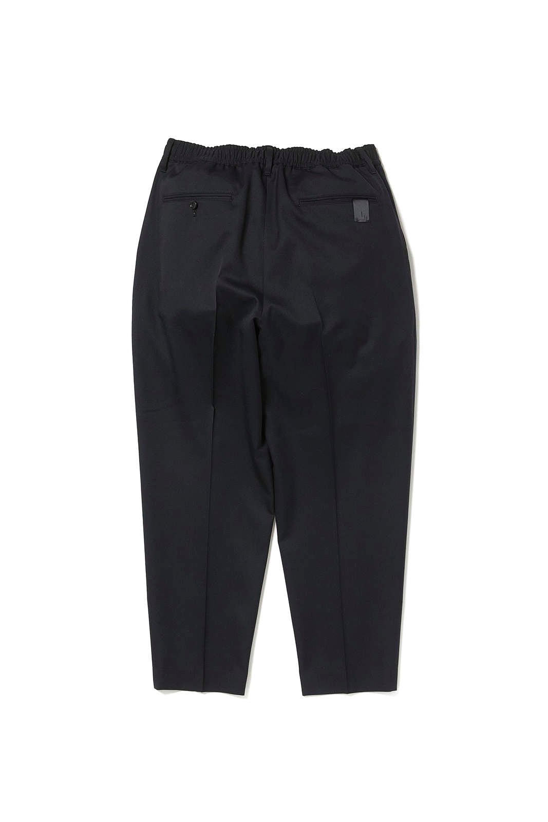 2252-PT07-004 / WIDE TAPERED PANTS  BLACK