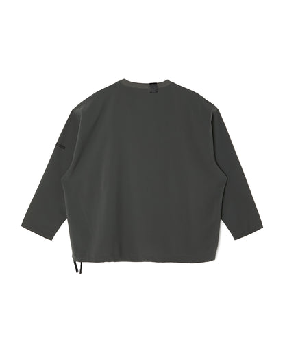2251-CS14-003 / LONG SLEEVE T-SHIRT CHARCOAL