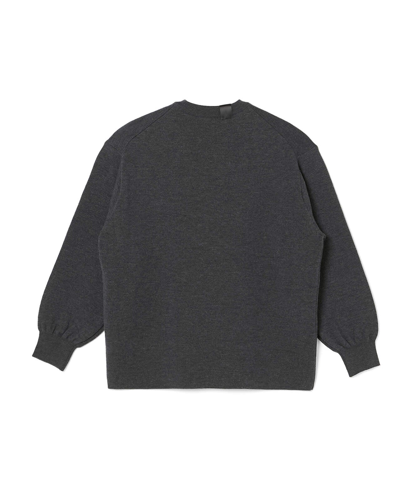 2252-KT05-042 / CREWNECK KNIT CHARCOAL
