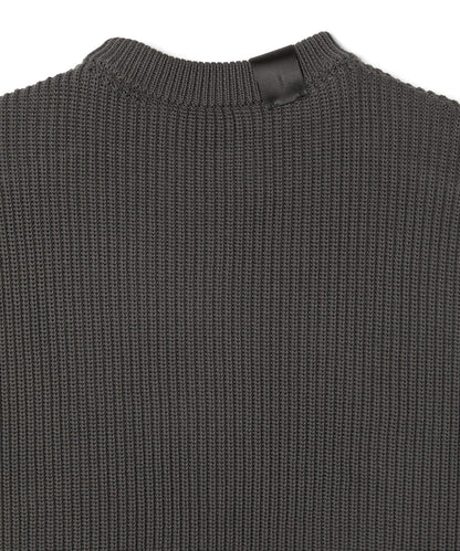 2252-KT06-043 / CREWNECK KNIT CHARCOAL