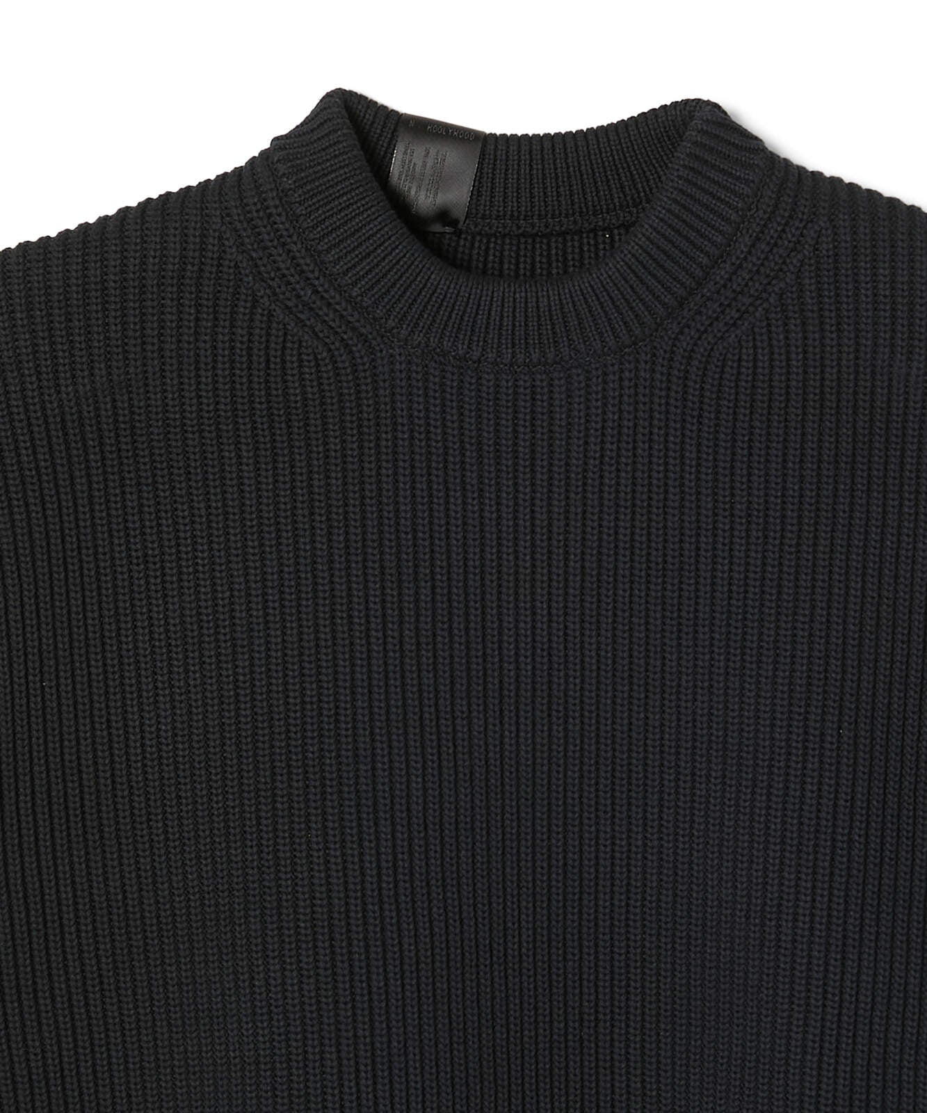 2252-KT06-043 / CREWNECK KNIT BLACK