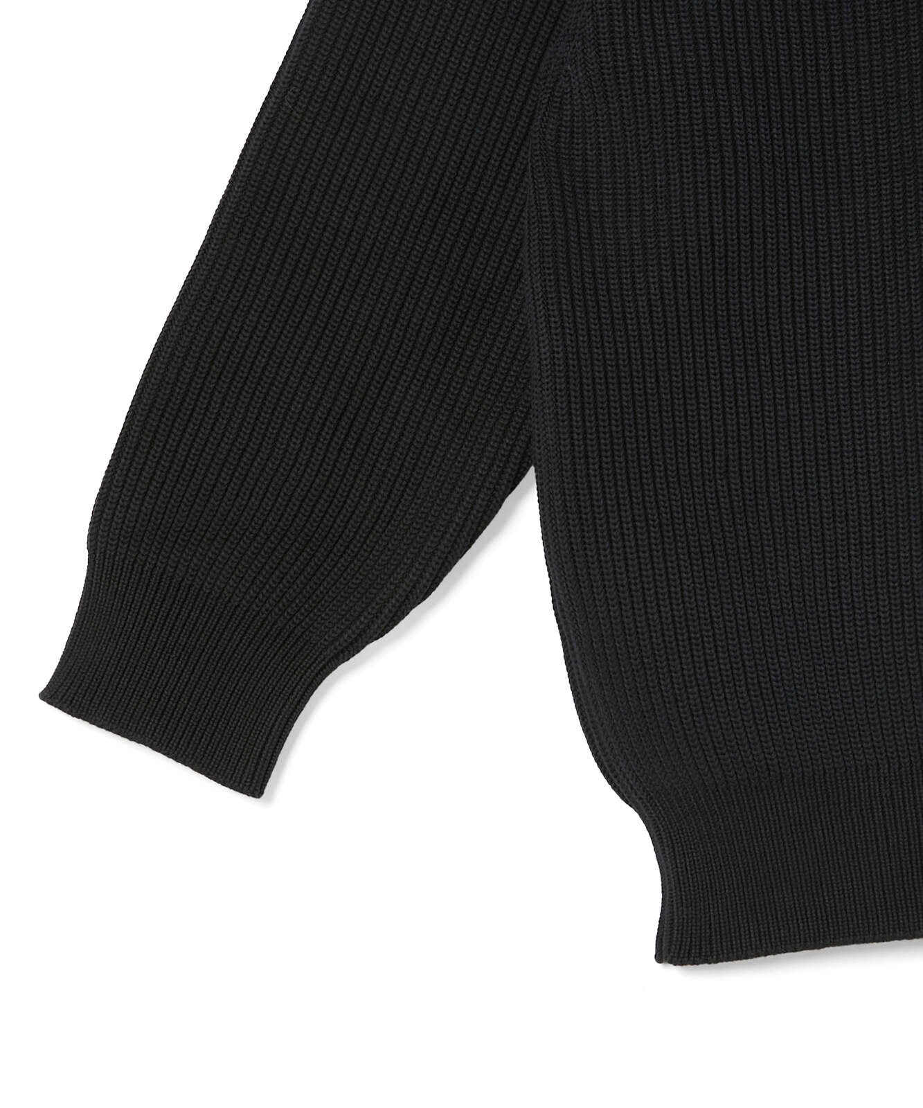 2252-KT06-043 / CREWNECK KNIT BLACK