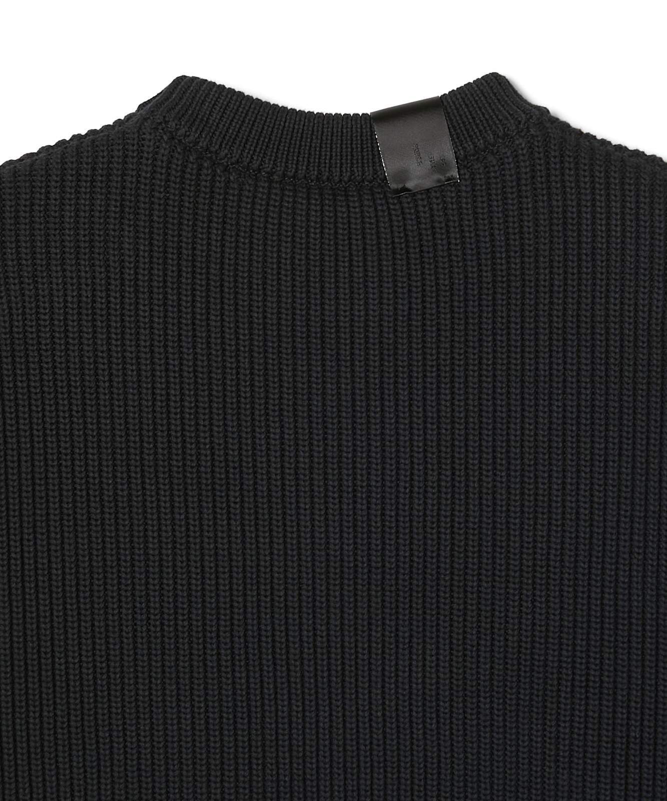 2252-KT06-043 / CREWNECK KNIT BLACK
