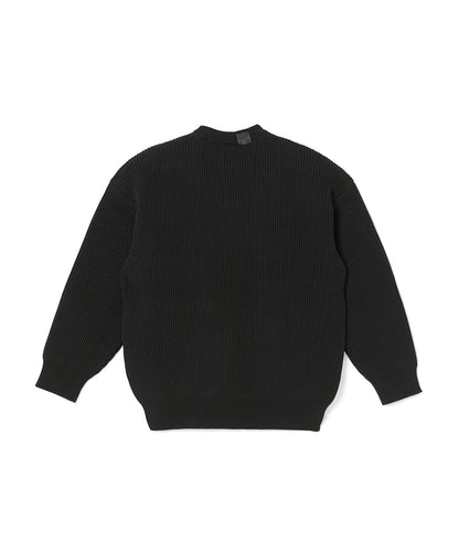 2252-KT06-043 / CREWNECK KNIT BLACK