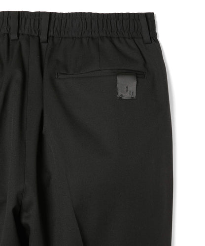 2252-PT06-004 / 1TUCK PANTS  BLACK