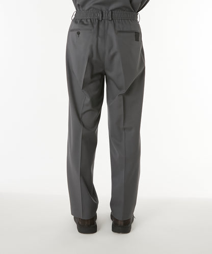 2252-PT06-004 / 1TUCK TROUSERS BLACK