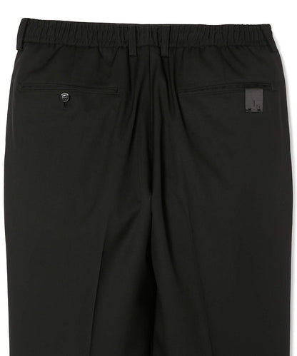 2252-PT22-004 / 2TUCK TROUSERS  BLACK