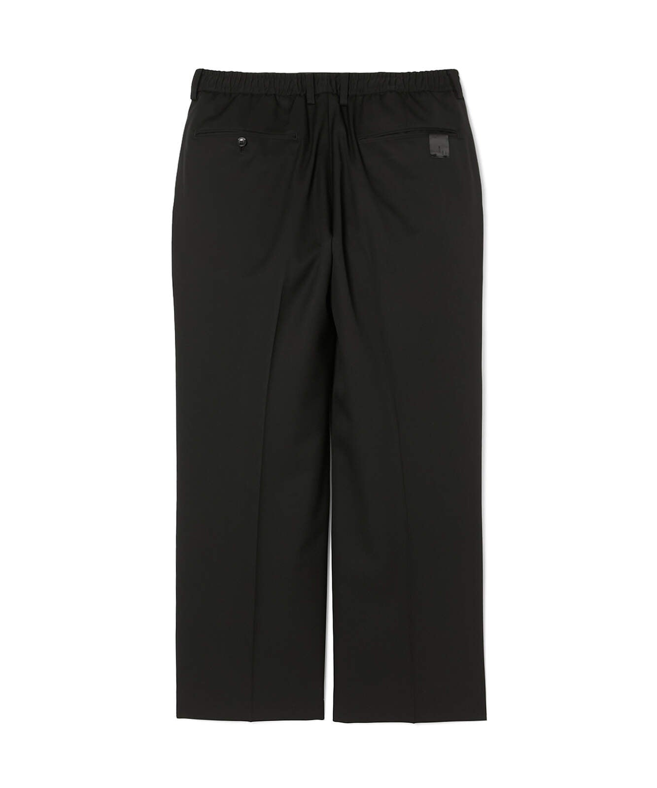 2252-PT22-004 / 2TUCK TROUSERS  BLACK