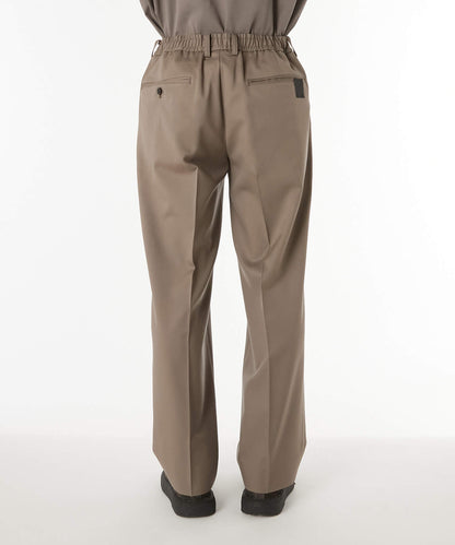 2252-PT22-004 / 2TUCK TROUSERS  BLACK