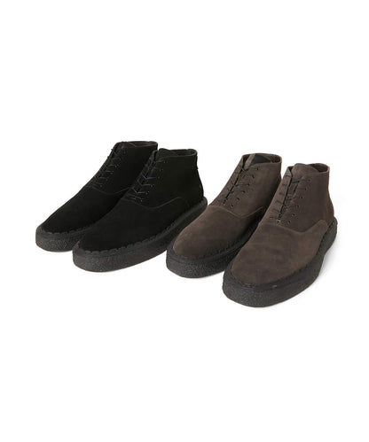 2252-SE01 / N.HOOLYWOOD COMPILE × General Scale. Maison MIHARA YASUHIRO SUEDE BOOTS BLACK