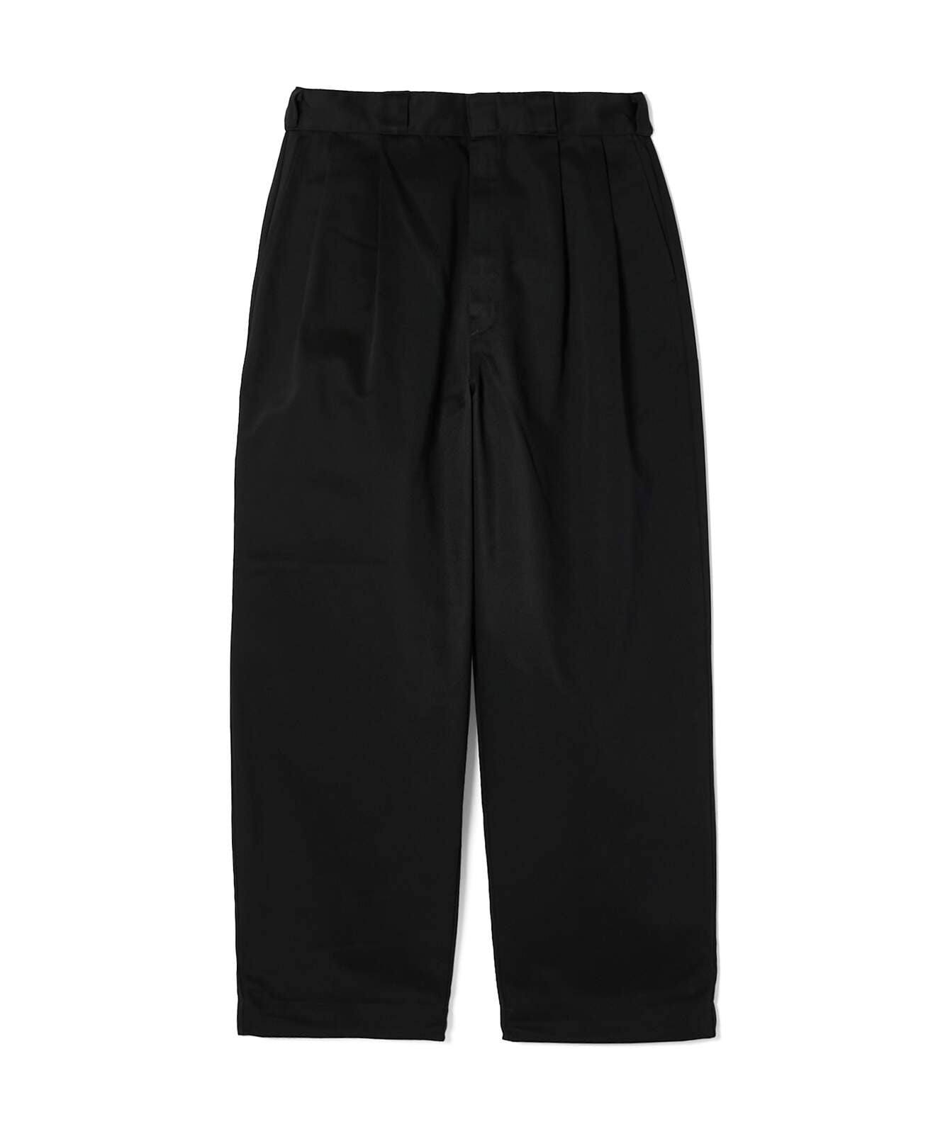 2261-CP40-029 / N.HOOLYWOOD COMPILE × Dickies / 2TUCKS TROUSERS black