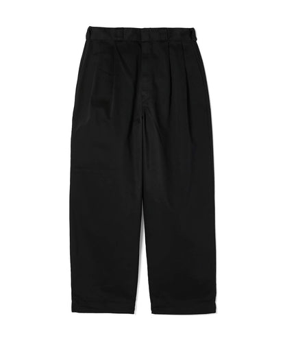 2261-CP40-029 / N.HOOLYWOOD COMPILE × Dickies / 2TUCKS TROUSERS black