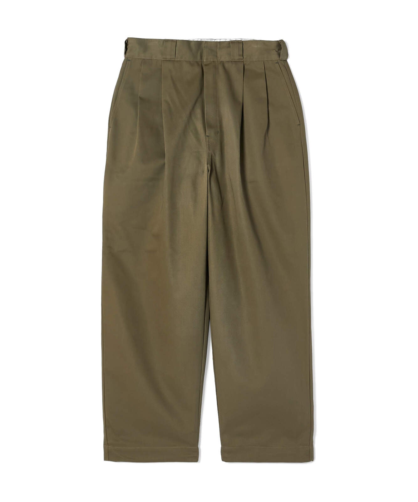 2261-CP40-029 / N.HOOLYWOOD COMPILE × Dickies / 2TUCKS TROUSERS khaki