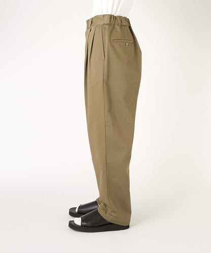 2261-CP40-029 / N.HOOLYWOOD COMPILE × Dickies / 2TUCKS TROUSERS black