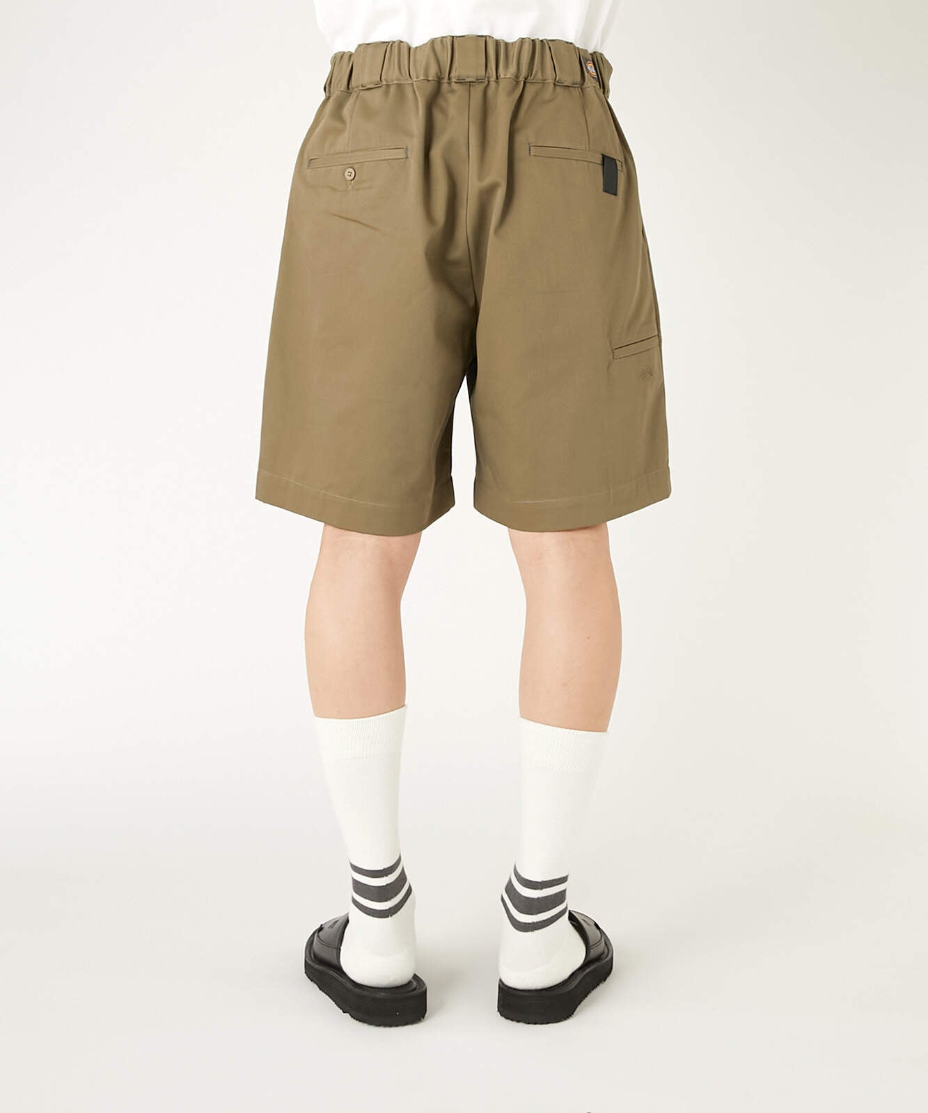 2261-CP41-029 / N.HOOLYWOOD COMPILE × Dickies / 2TUCK HALF PANTS BLACK