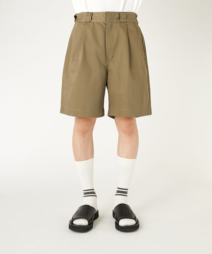 2261-CP41-029 / N.HOOLYWOOD COMPILE × Dickies / 2TUCK HALF PANTS KHAKI