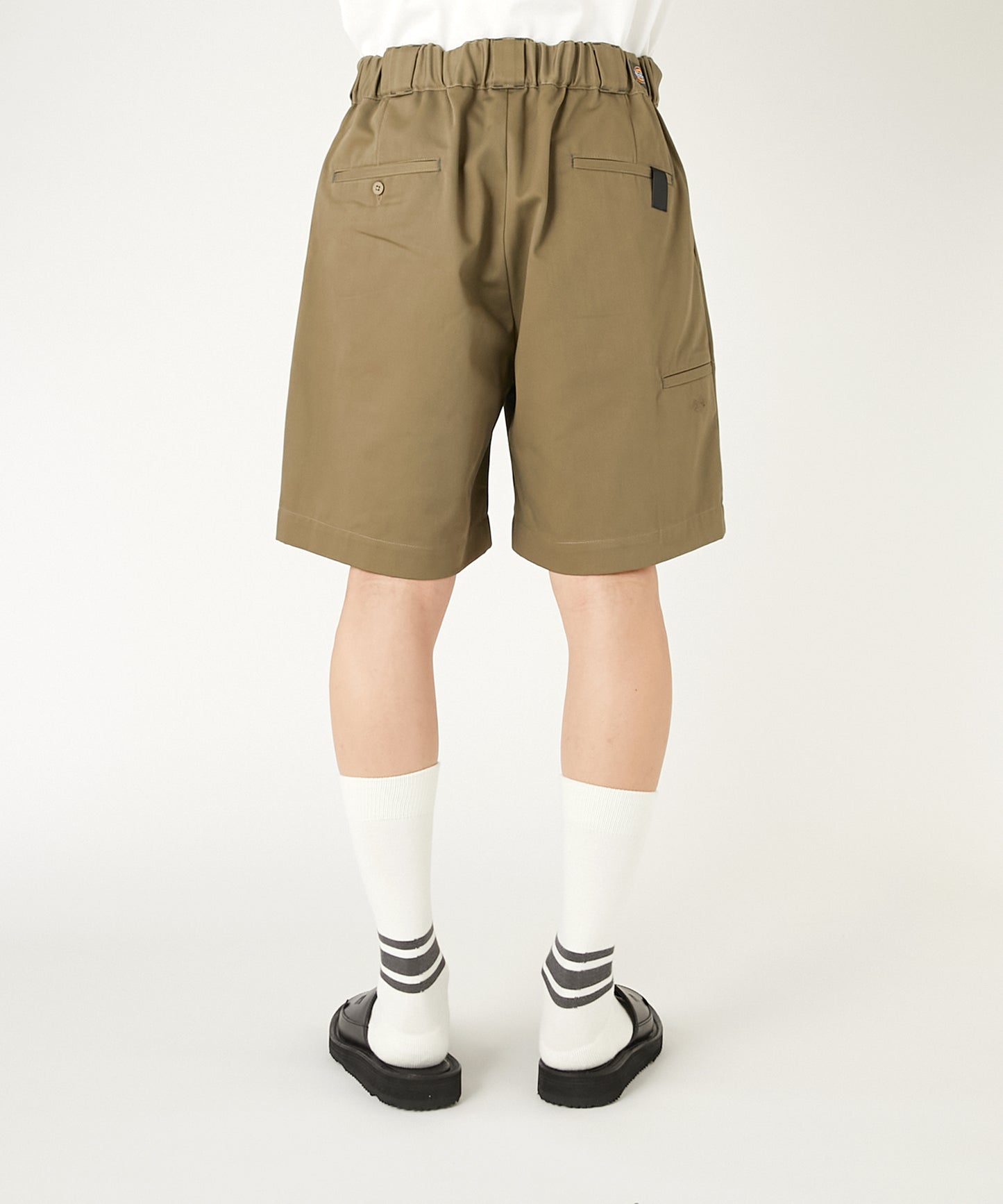 2261-CP41-029 / N.HOOLYWOOD COMPILE × Dickies / 2TUCK HALF PANTS KHAKI