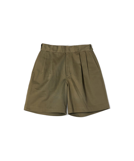 2261-CP41-029 / N.HOOLYWOOD COMPILE × Dickies / 2TUCK HALF PANTS KHAKI