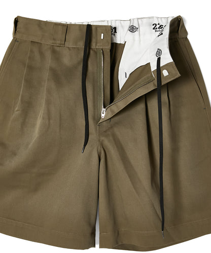 2261-CP41-029 / N.HOOLYWOOD COMPILE × Dickies / 2TUCK HALF PANTS KHAKI