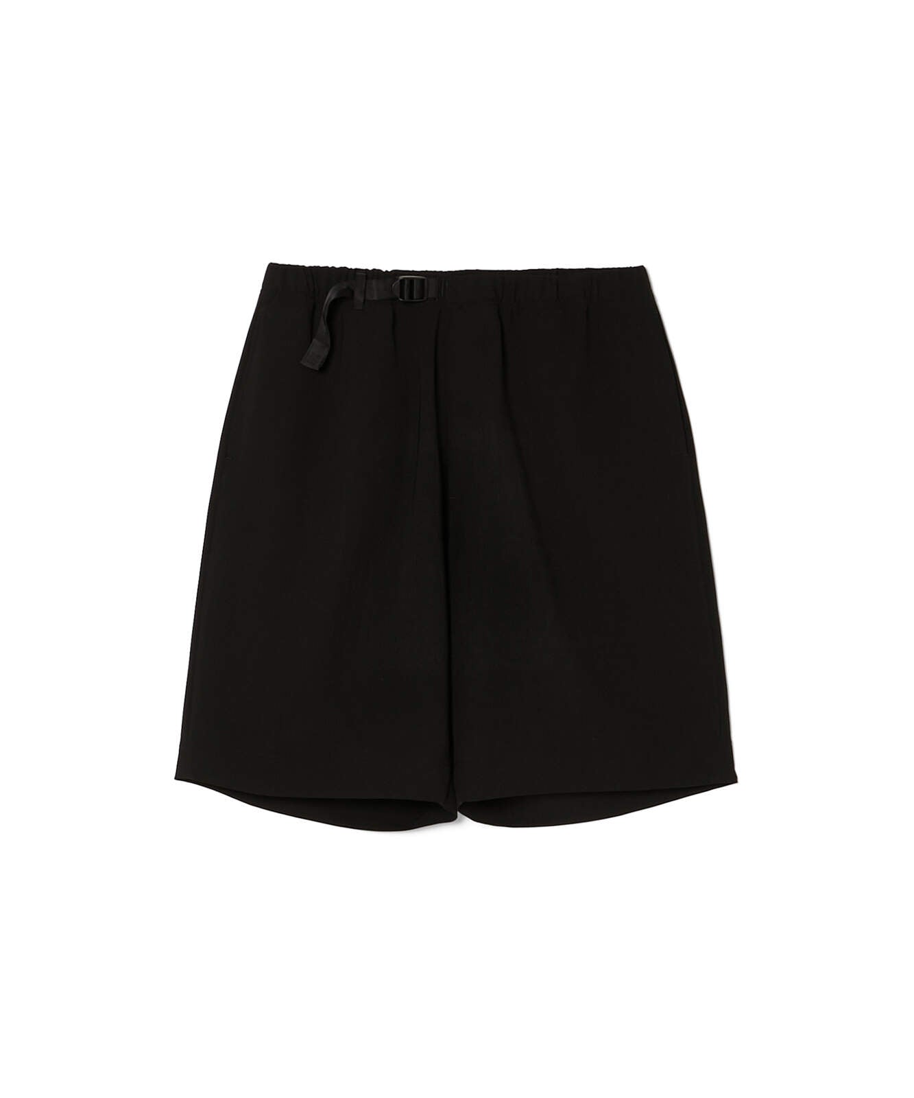 9261-CP54-002 / TUCK HALF PANTS BLACK