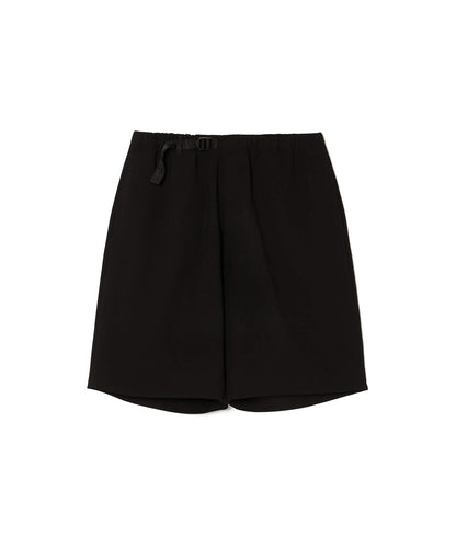 9261-CP54-002 / TUCK HALF PANTS BLACK