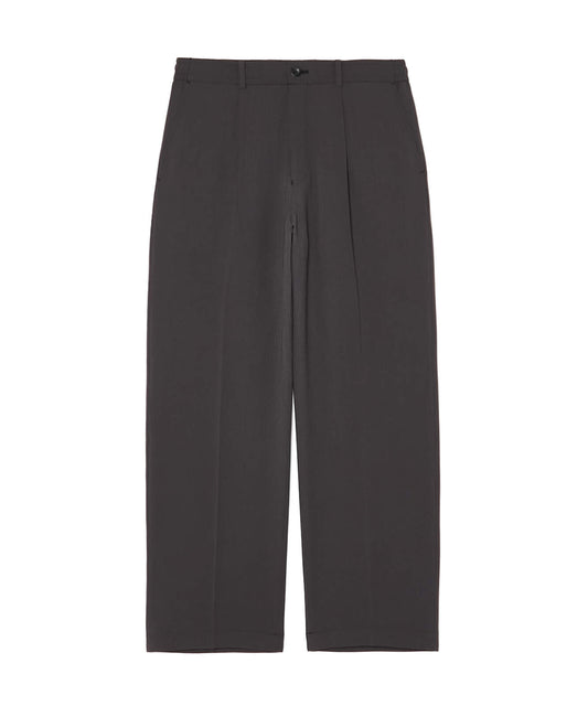2261-PT06-011 / 1TUCK TROUSERS CHARCOAL