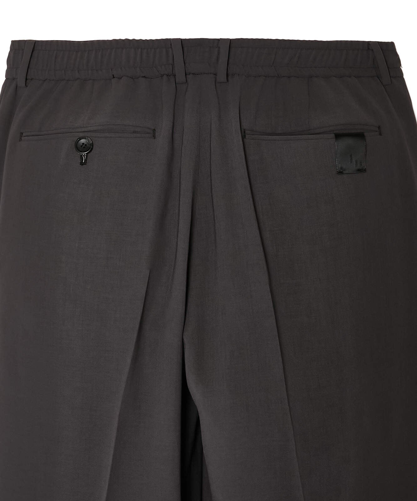 2261-PT06-011 / 1TUCK TROUSERS CHARCOAL