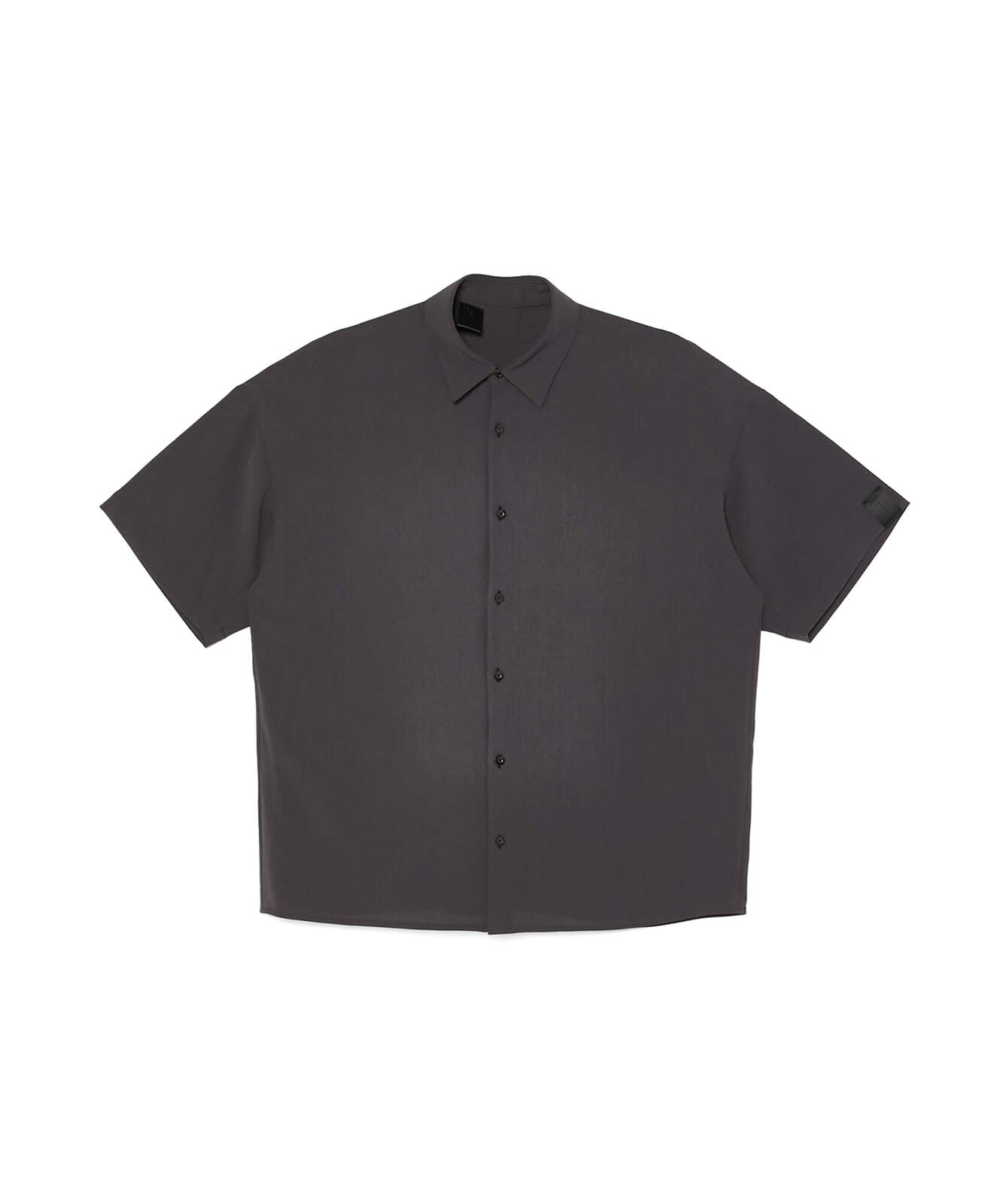 2261-SH55-011 / HALF SLEEVE BIG SHIRT CHARCOAL