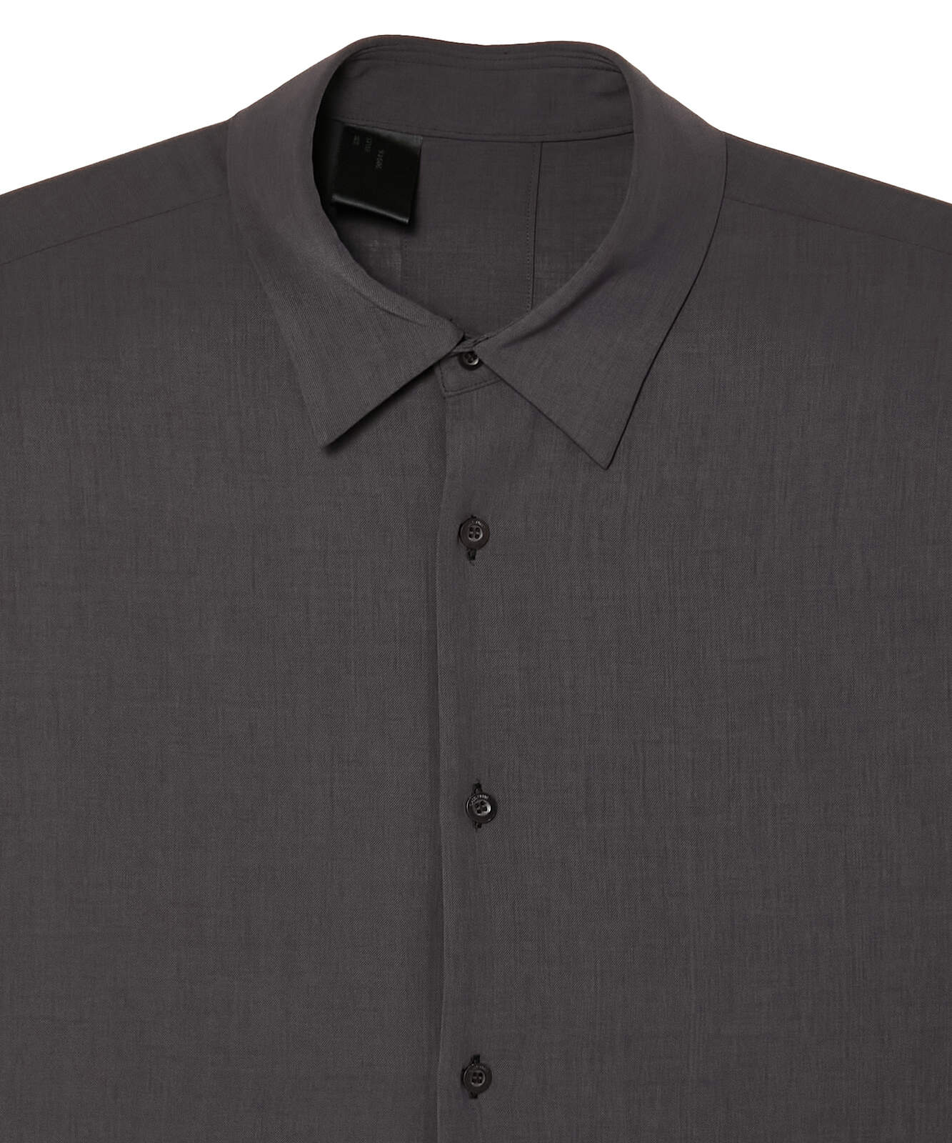 2261-SH55-011 / HALF SLEEVE BIG SHIRT CHARCOAL