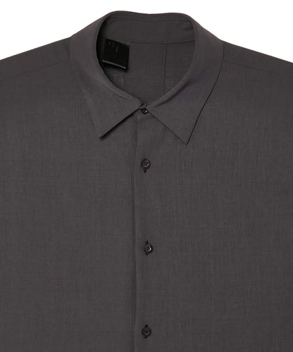 2261-SH55-011 / HALF SLEEVE BIG SHIRT CHARCOAL