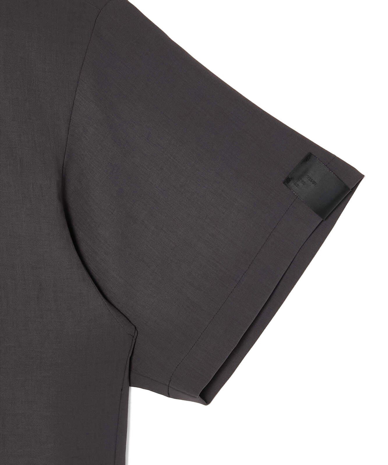 2261-SH55-011 / HALF SLEEVE BIG SHIRT CHARCOAL