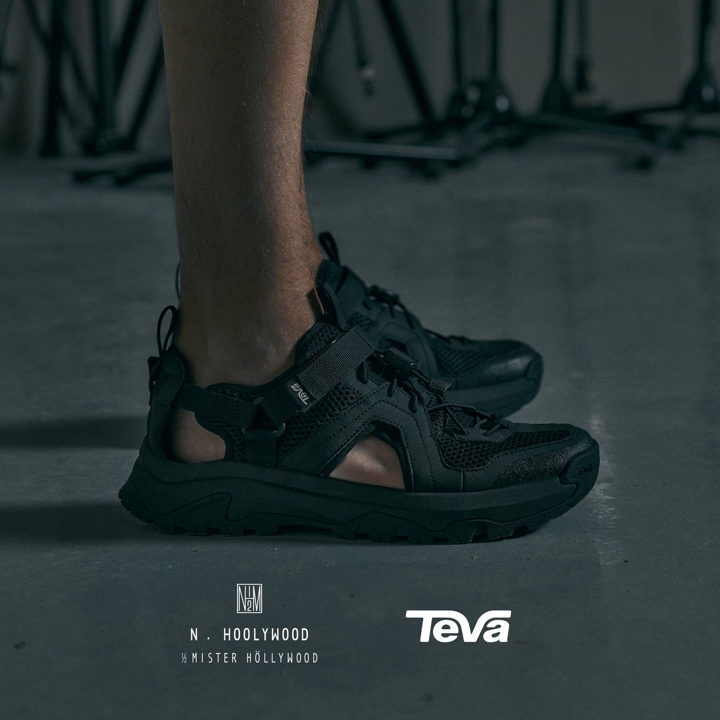 TPES-SE02 / N.HOOLYWOOD TPES × Teva / Hurricane XLT3 CT × N.HOOLYWOOD BLACK