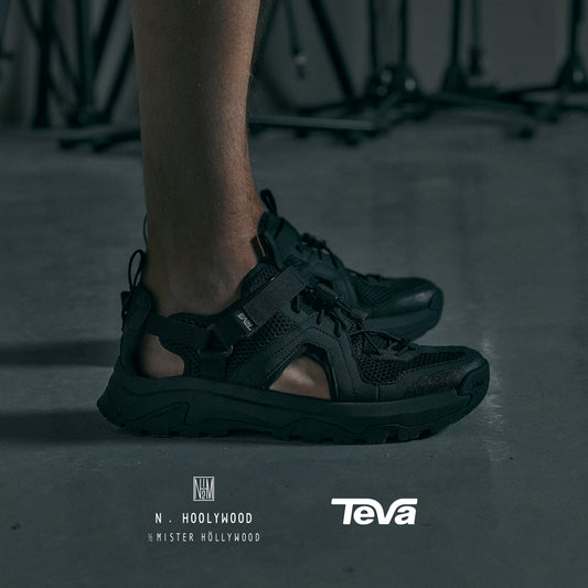 TPES-SE02 / N.HOOLYWOOD TPES × Teva / Hurricane XLT3 CT × N.HOOLYWOOD BLACK