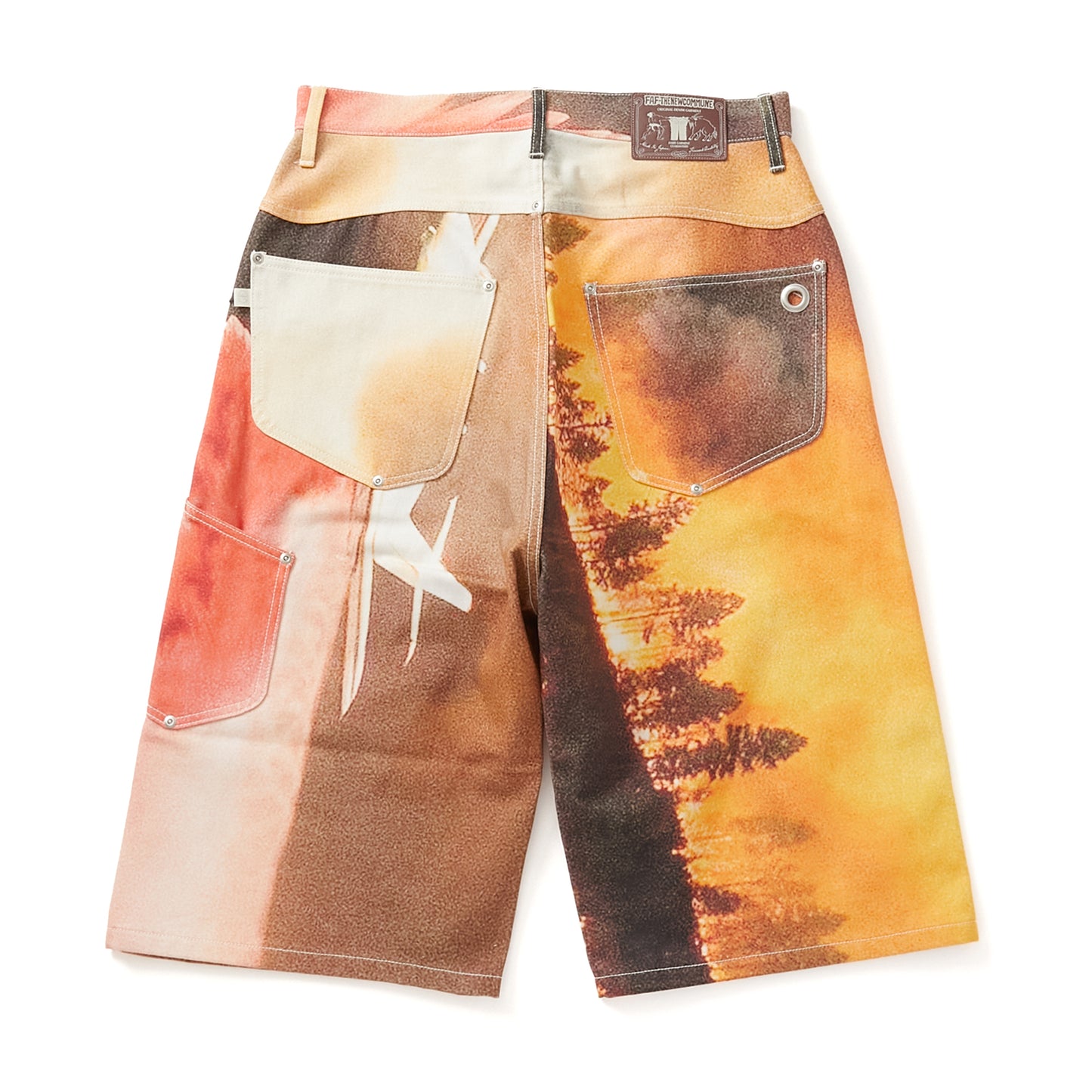 004121409-P	NEWCOMMUNE Baggy  Denim Shorts Rigid