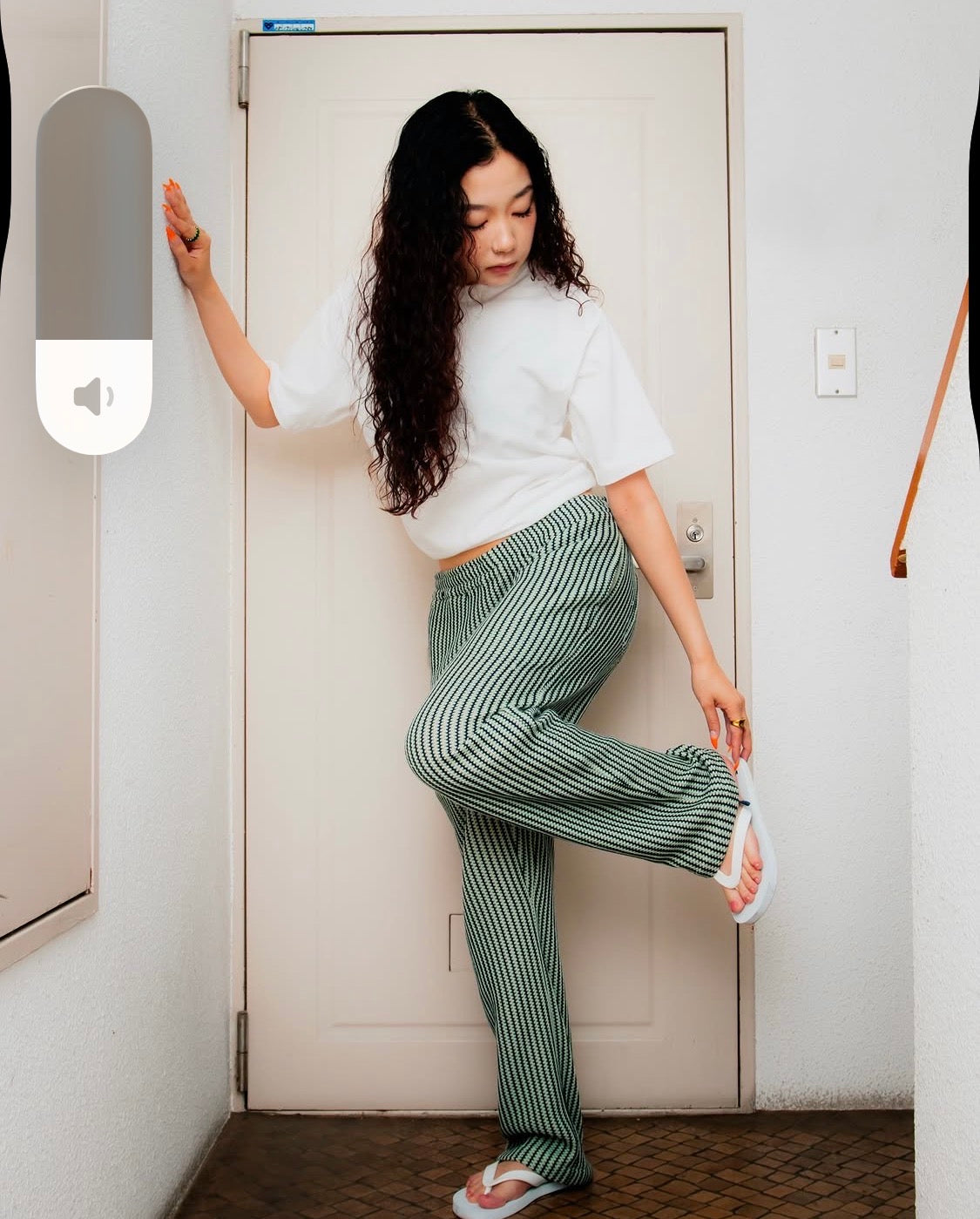 Knit Beach Pant Mint