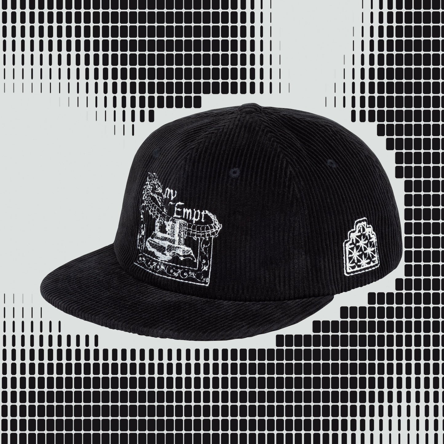 CES28G05 DRAGON CASTLE CAP BLACK