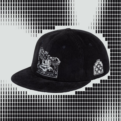 CES28G05 DRAGON CASTLE CAP BLACK