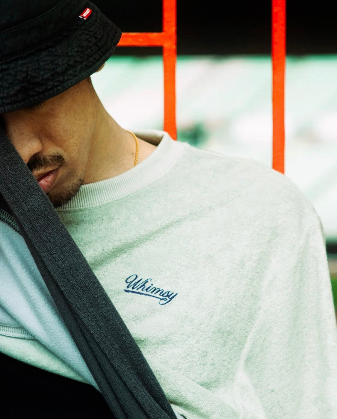 Pool-side Tee Gray