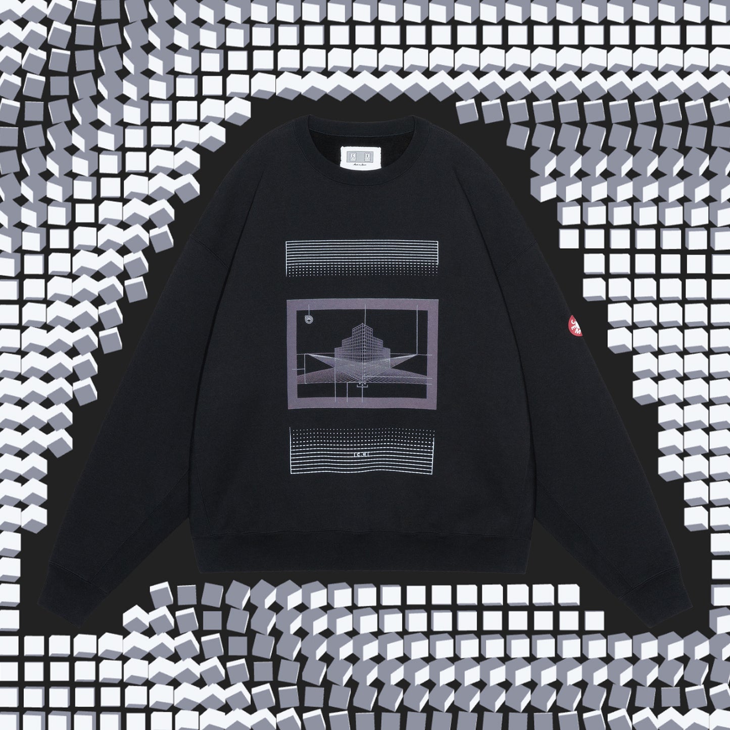 CES29CS09 AS Cdisc2_1 CREW NECK BLACK